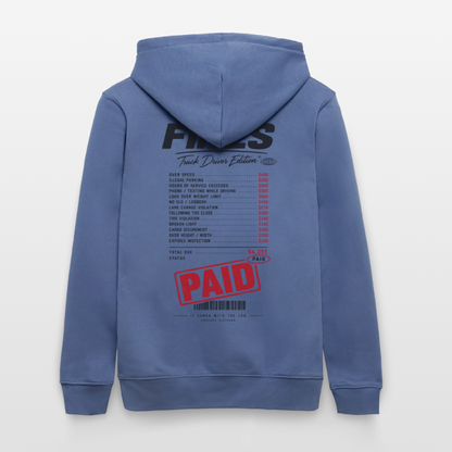 FINES COLLECTOR - Hoodie - bright blue