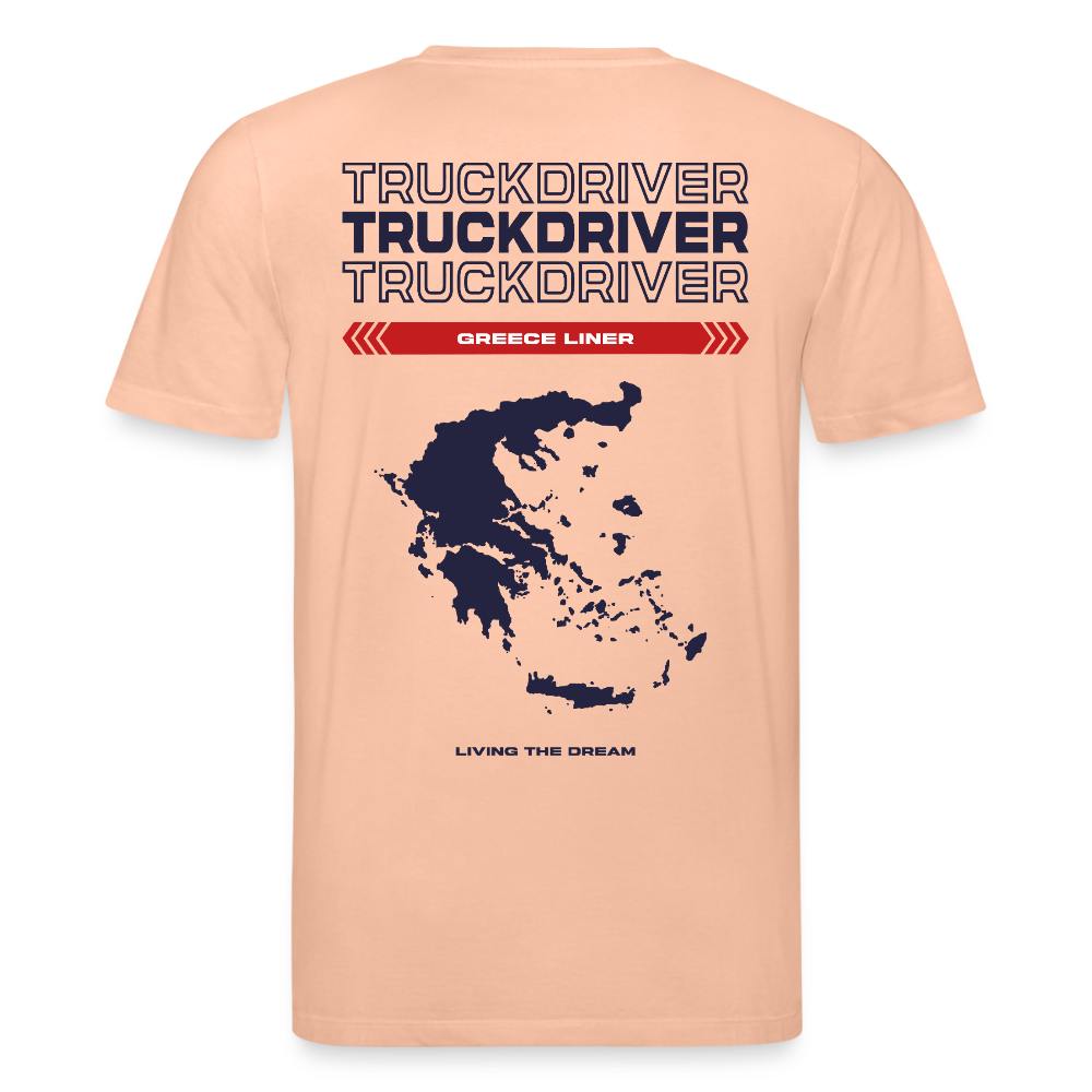 GREECE Liner - T-shirt (more colors) - peach