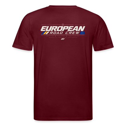EUROPEAN ROAD CREW - T-shirt - burgundy