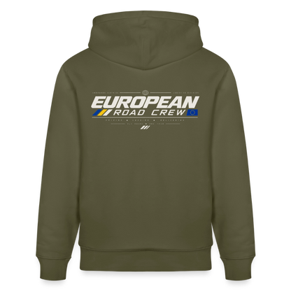 EUROPEAN ROAD CREW - Hoodie - khaki green