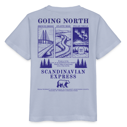GOING NORTH - T-shirt for kids - lavender-violet