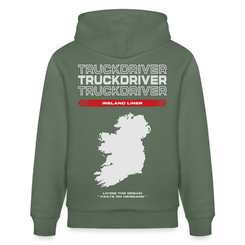 IRELAND Liner - Hoodie - cypress green