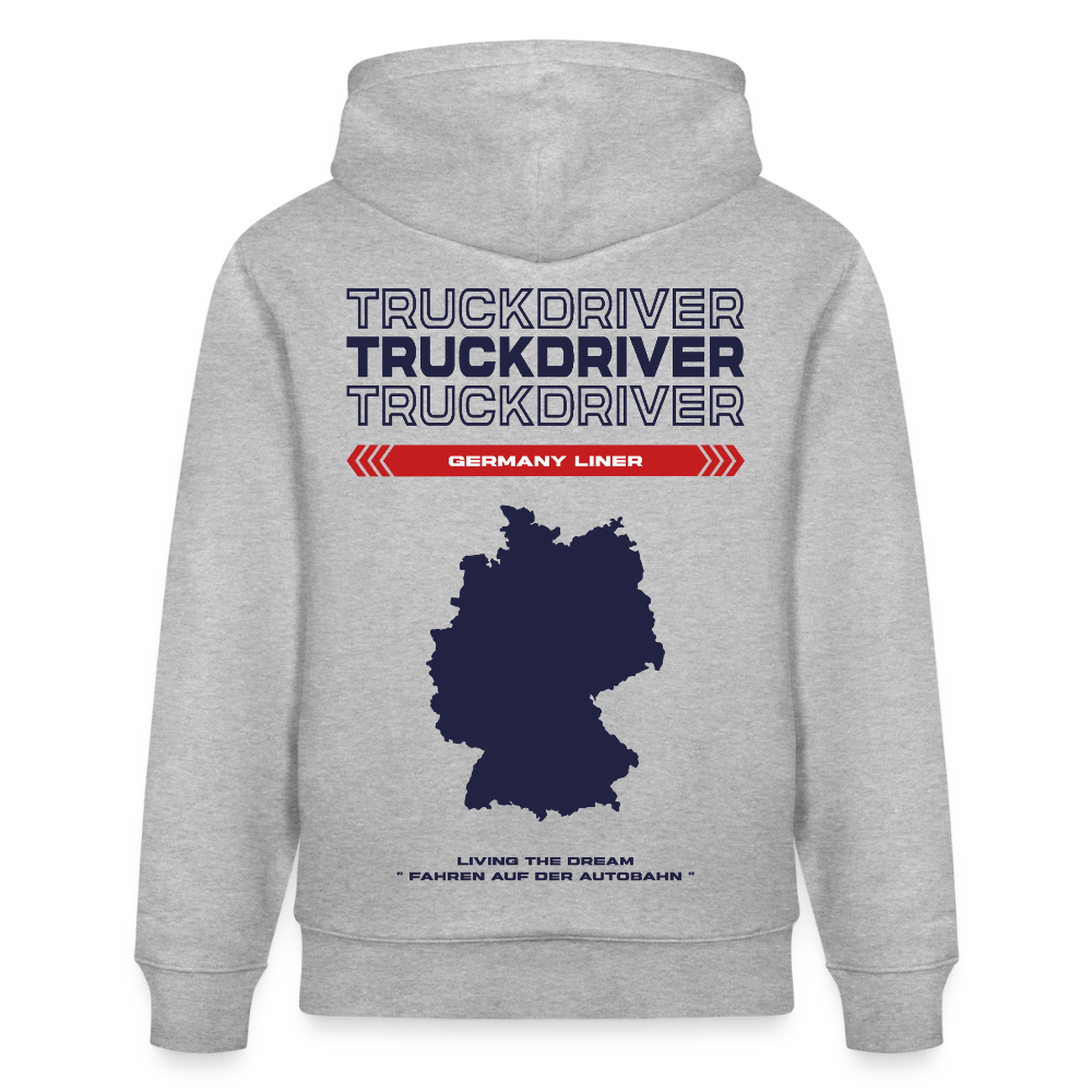 GERMANY Liner - Hoodie (more colors) - heather grey