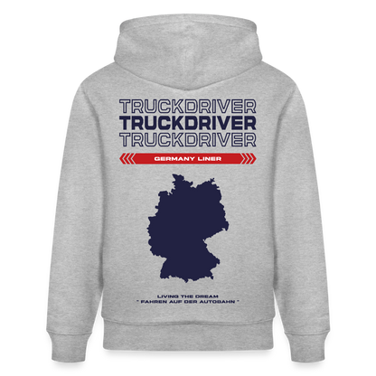 GERMANY Liner - Hoodie (more colors) - heather grey