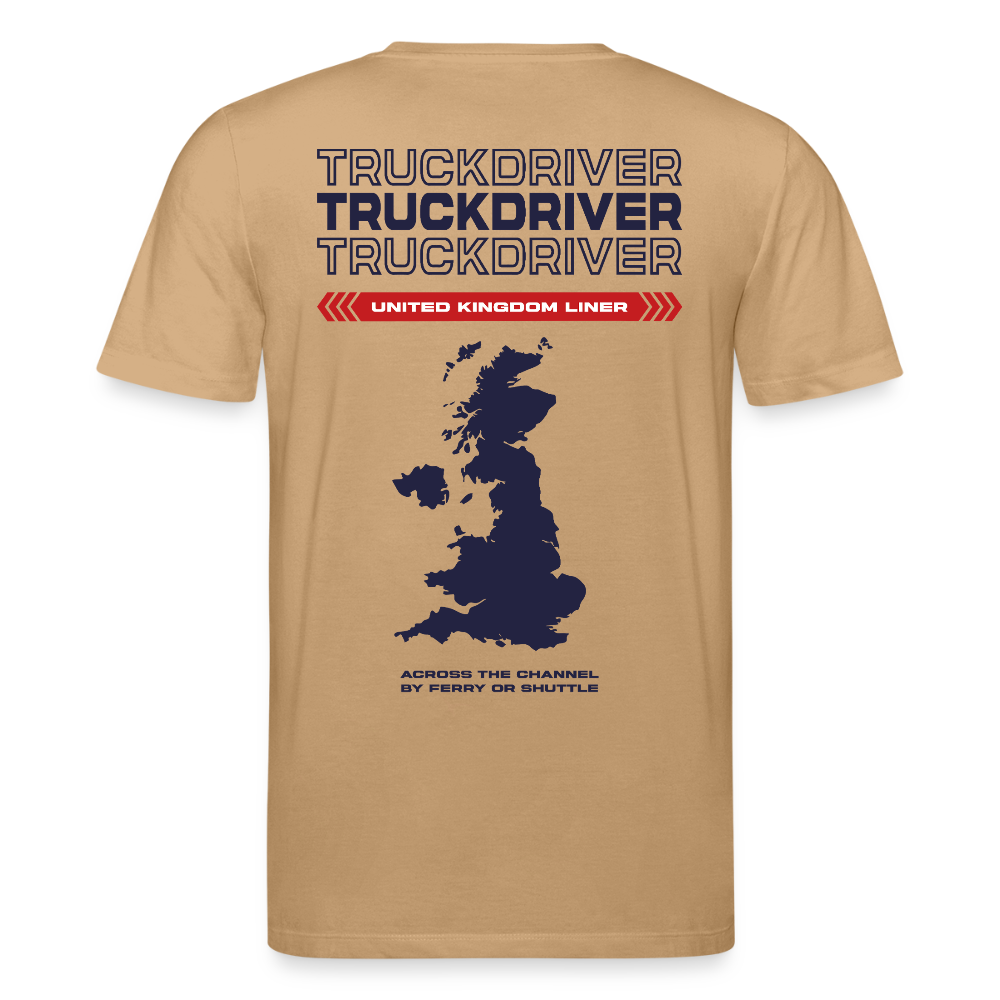 UK Liner - T-shirt (more colors) - caramel 