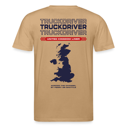 UK Liner - T-shirt (more colors) - caramel 