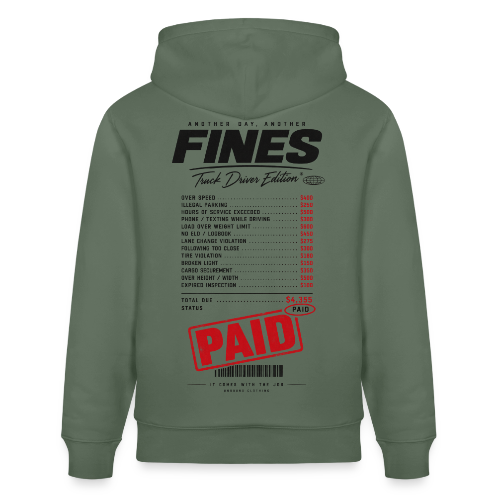 FINES COLLECTOR - Hoodie - cypress green