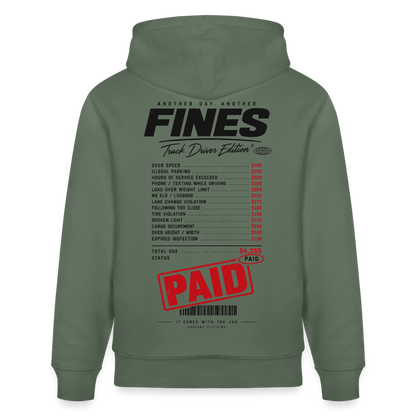 FINES COLLECTOR - Hoodie - cypress green