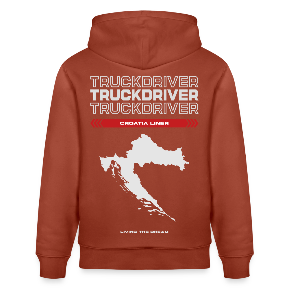 CROATIA Liner - Hoodie - heritage brown