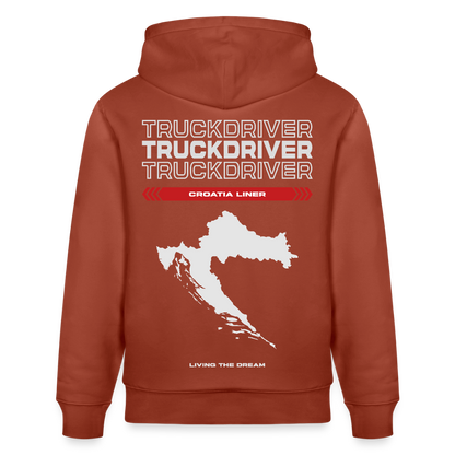 CROATIA Liner - Hoodie - heritage brown