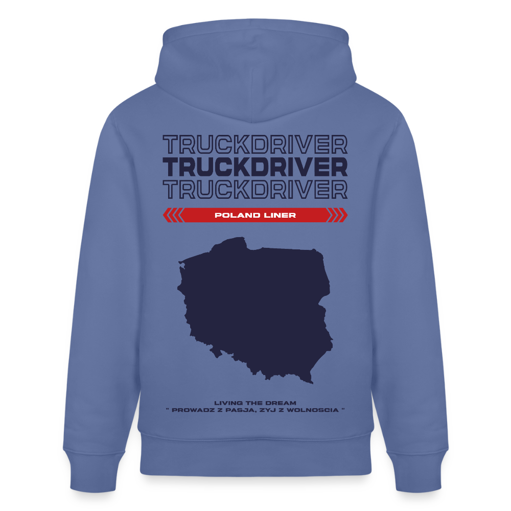 POLAND Liner - Hoodie (more colors) - bright blue