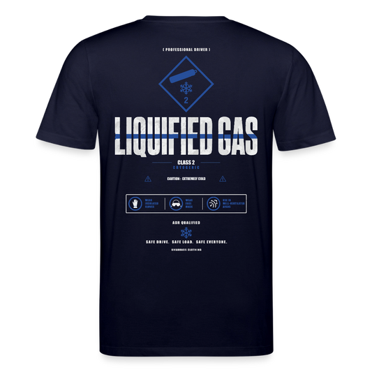 LIQUIFIED GAS ADR V1 - T-shirt - navy