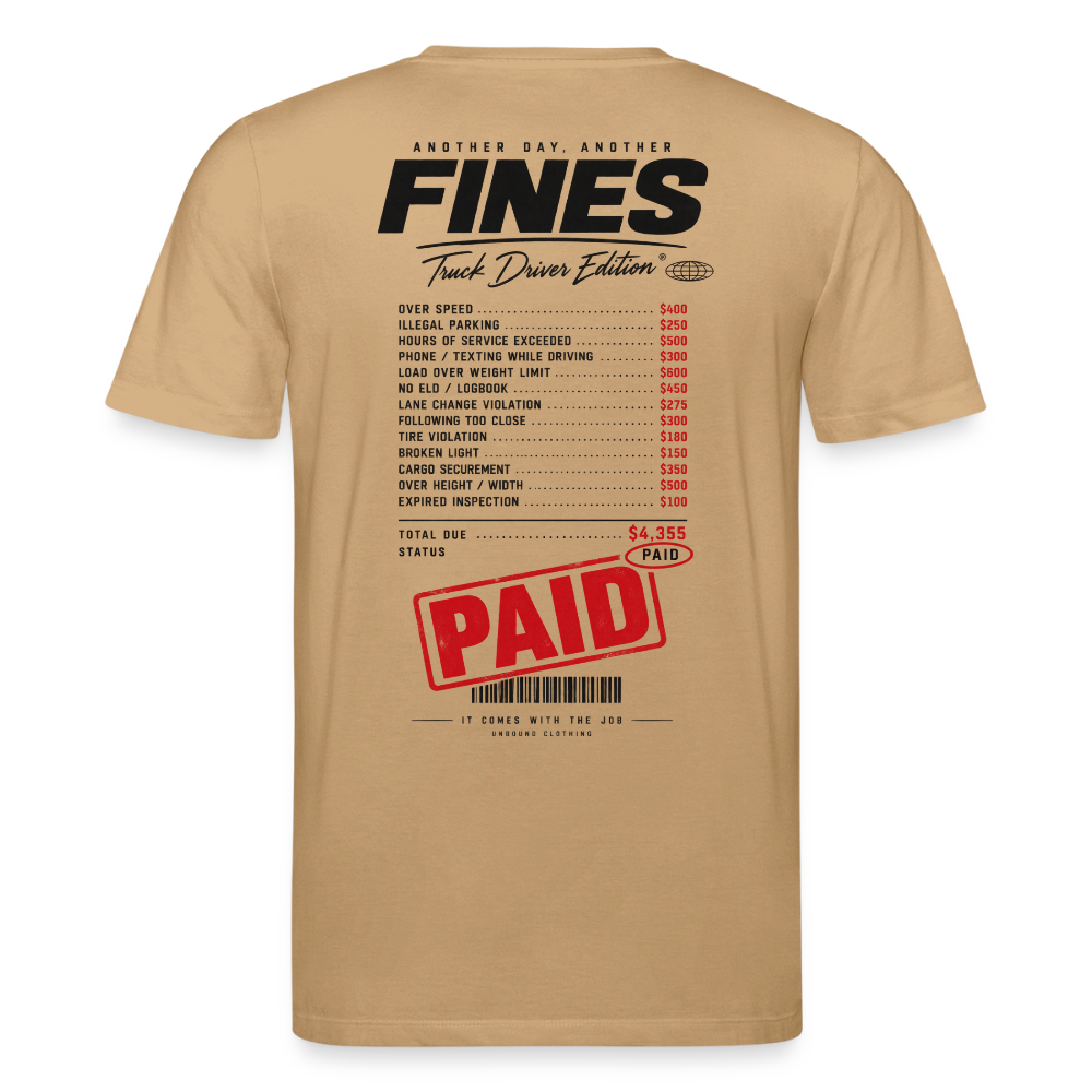 FINES COLLECTOR - T-Shirt - caramel 