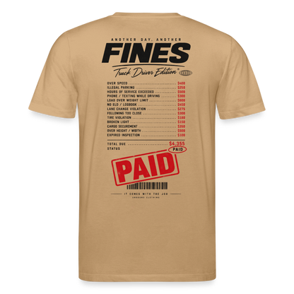 FINES COLLECTOR - T-Shirt - caramel 