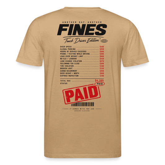 FINES COLLECTOR - T-Shirt - caramel 