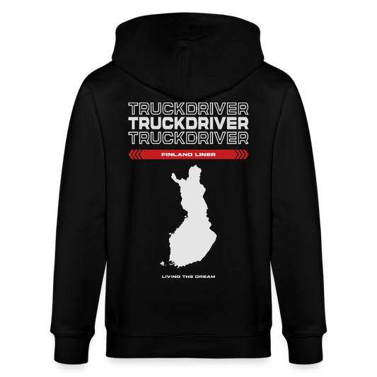 FINLAND Liner - Zipped Hoodie - black