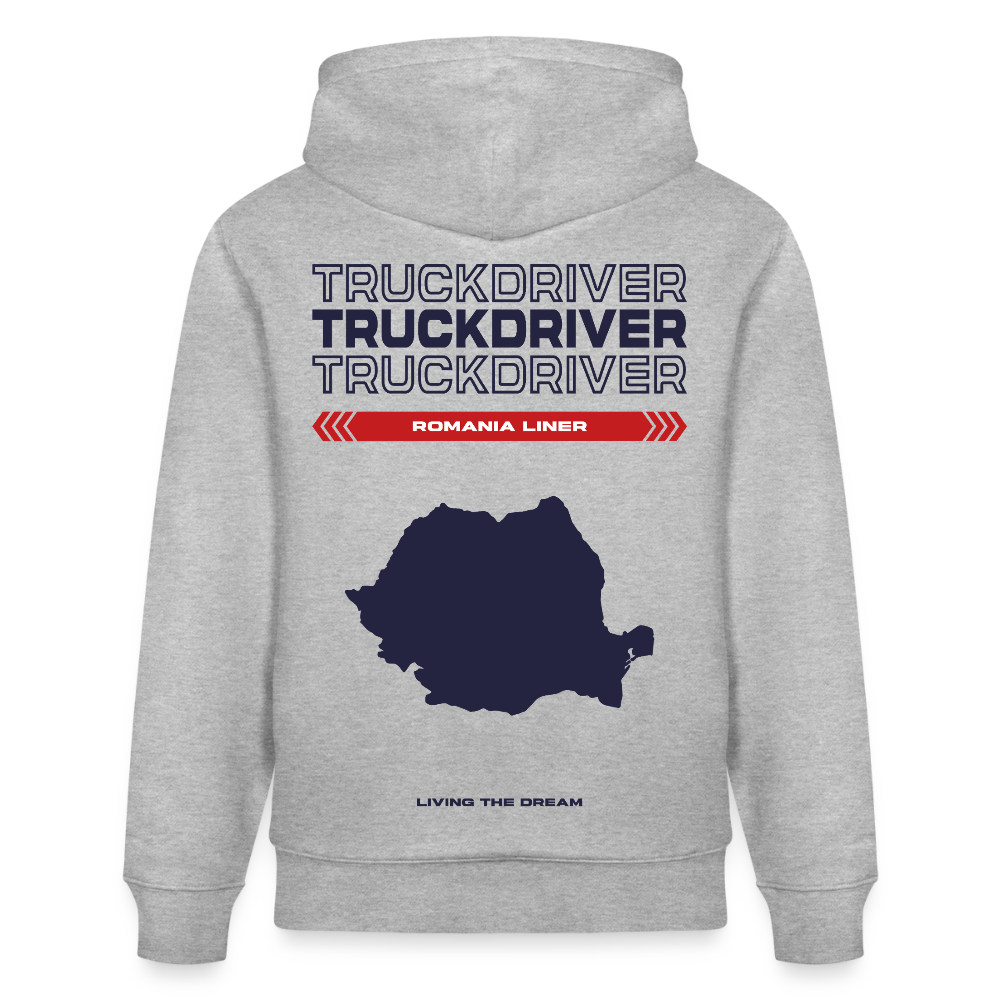 ROMANIA Liner - Hoodie (more colors) - heather grey