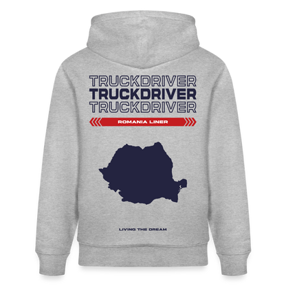 ROMANIA Liner - Hoodie (more colors) - heather grey