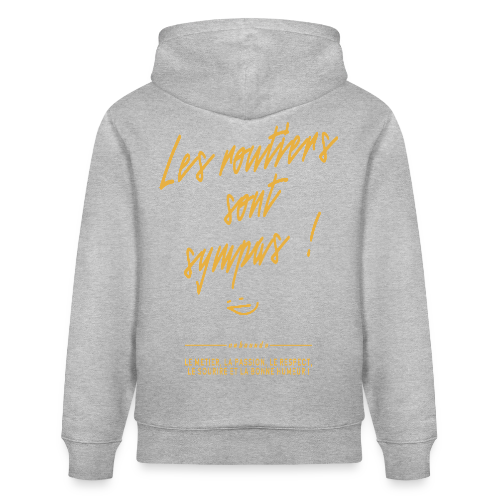 LES ROUTIERS SONT SYMPAS - Hoodie - heather grey