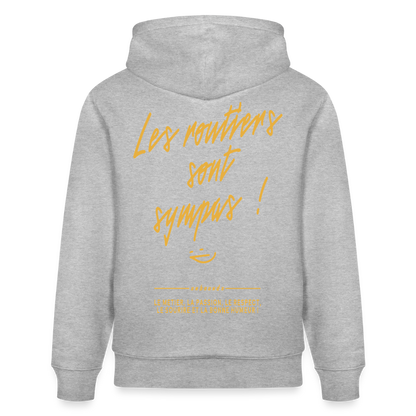 LES ROUTIERS SONT SYMPAS - Hoodie - heather grey