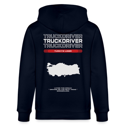 TURKIYE Liner - Zipped Hoodie - navy