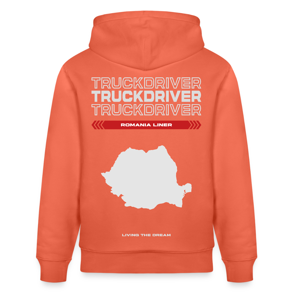 ROMANIA Liner - Hoodie - light red