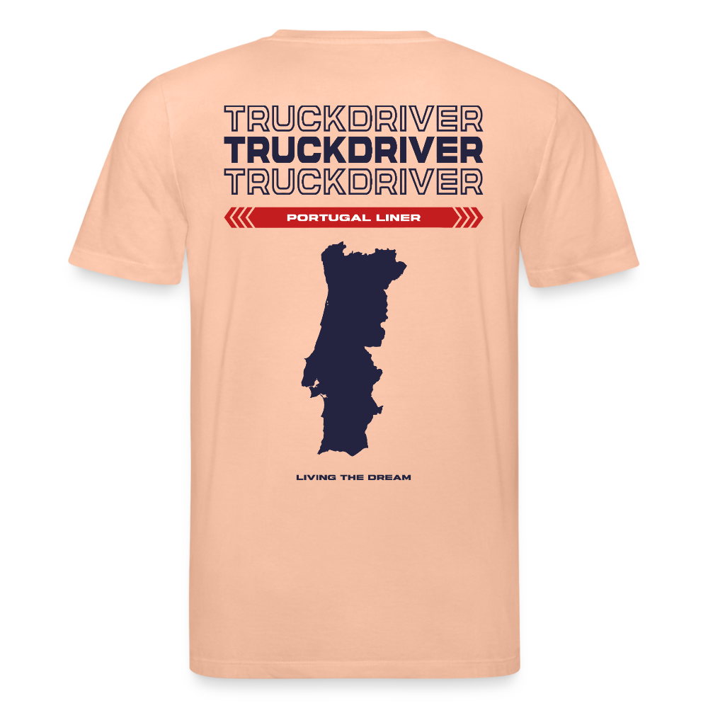 PORTUGAL Liner - T-shirt (more colors) - peach