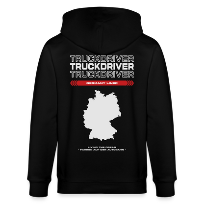 GERMANY Liner - Zipped Hoodie - black