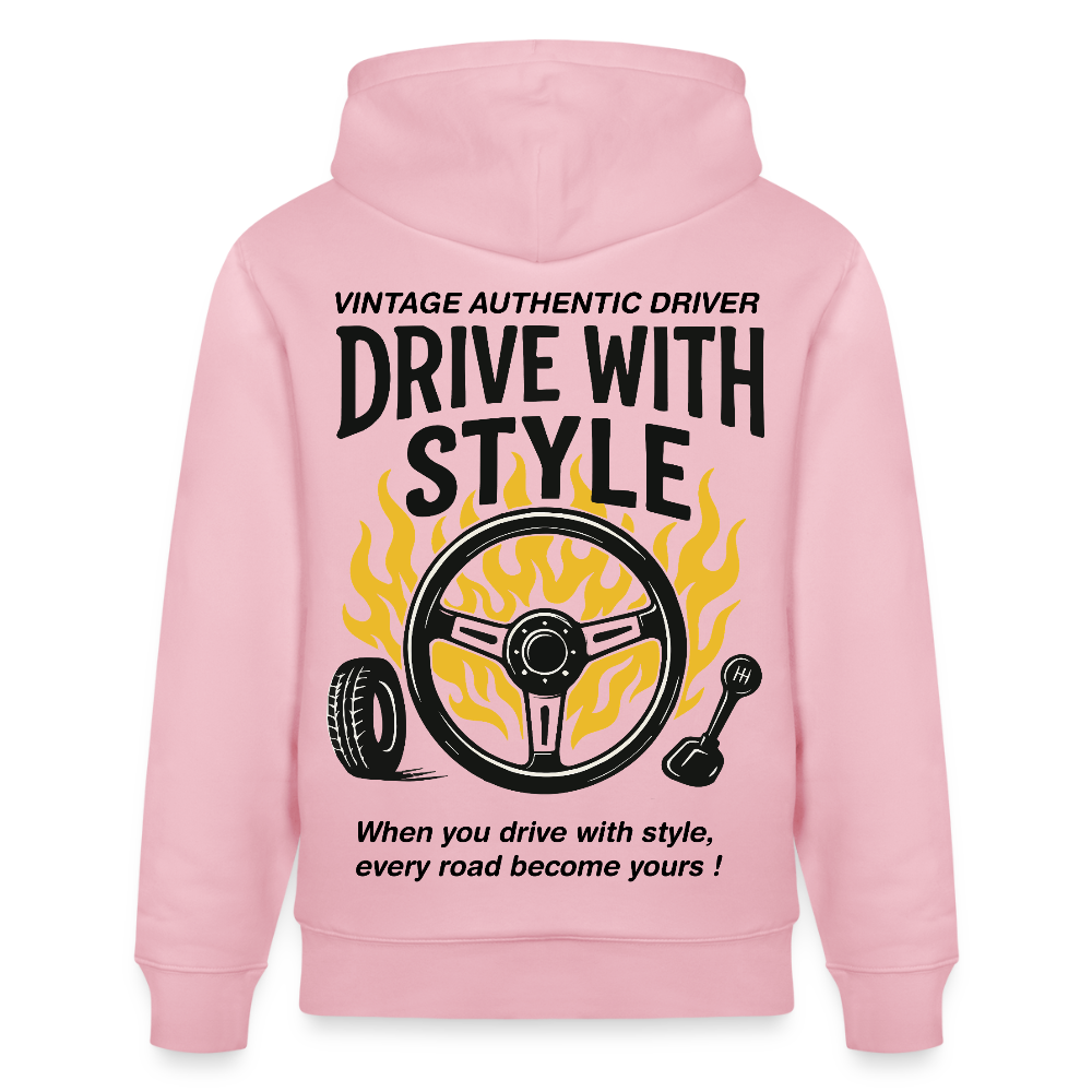 VINTAGE DRIVER - Hoodie - cotton pink