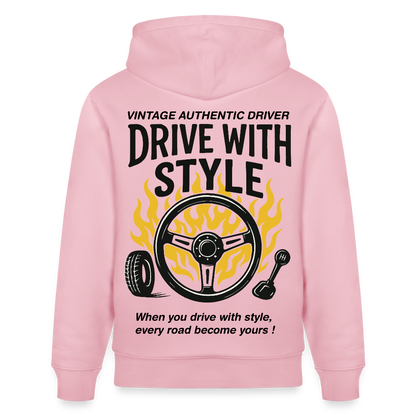 VINTAGE DRIVER - Hoodie - cotton pink