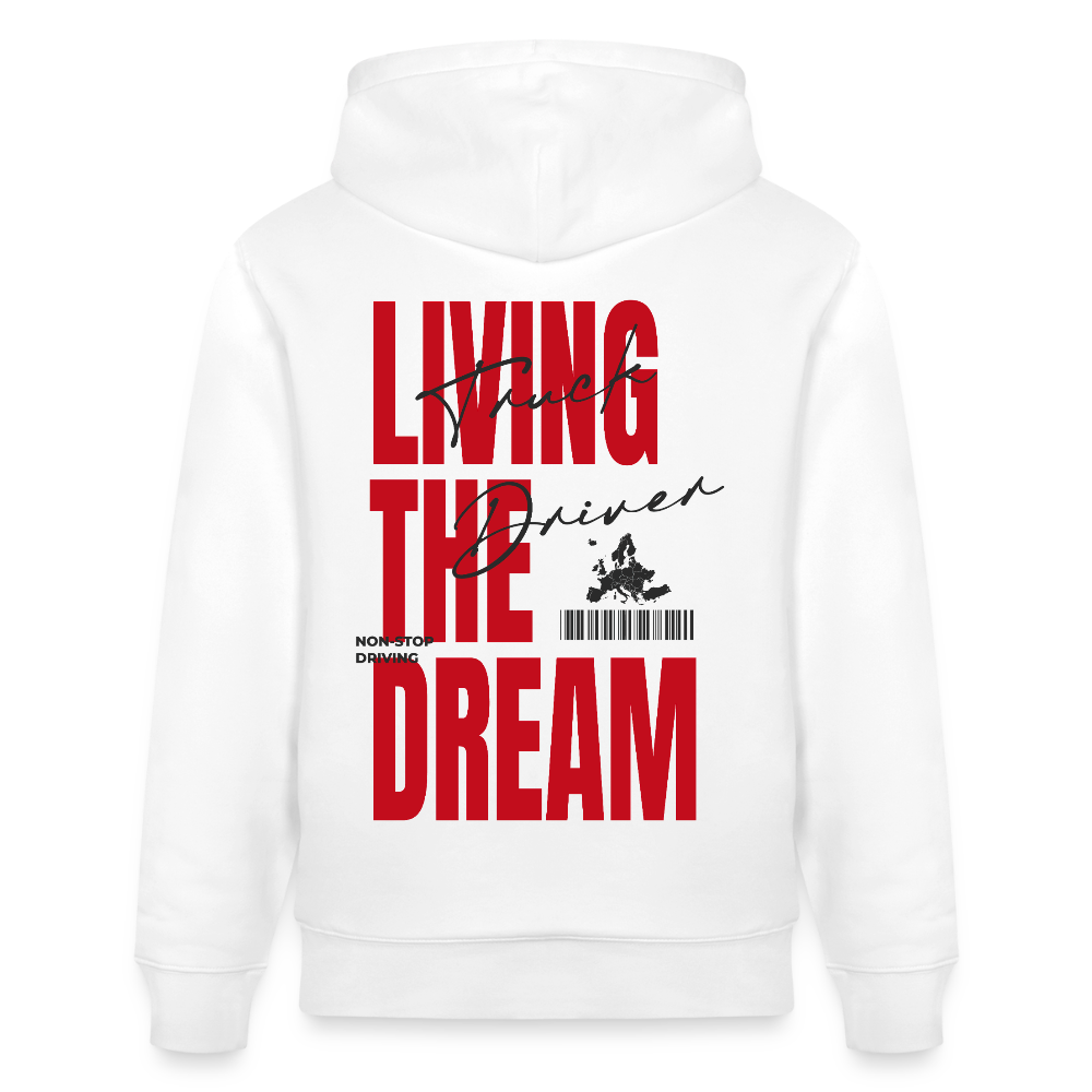 LIVING THE DREAM - Hoodie (more colors) - white