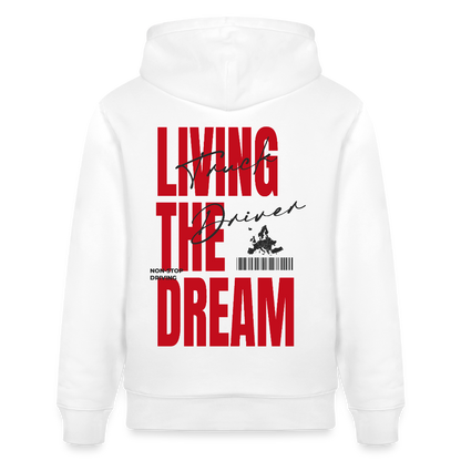 LIVING THE DREAM - Hoodie (more colors) - white