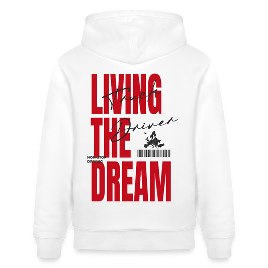 LIVING THE DREAM - Hoodie (more colors) - white