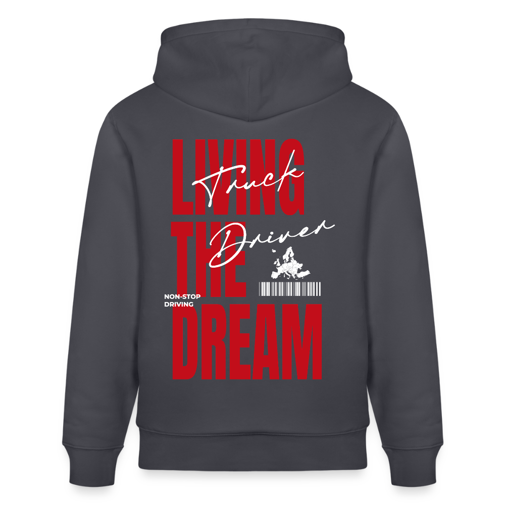 LIVING THE DREAM - Hoodie - indigo blue