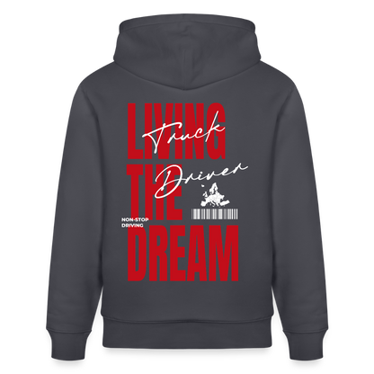 LIVING THE DREAM - Hoodie - indigo blue