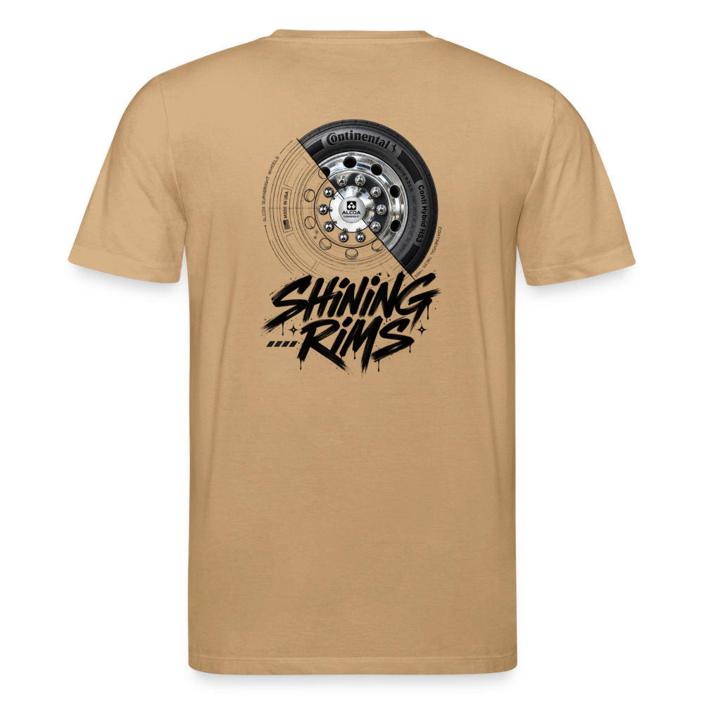SHINING RIMS - T-shirt - caramel 