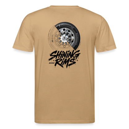 SHINING RIMS - T-shirt - caramel 