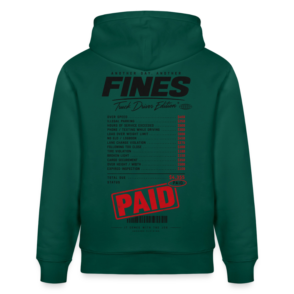 FINES COLLECTOR - Hoodie - forest