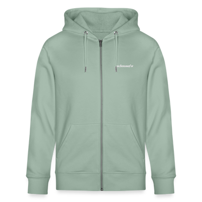 LIVING THE DREAM - Zipped Hoodie - aloe