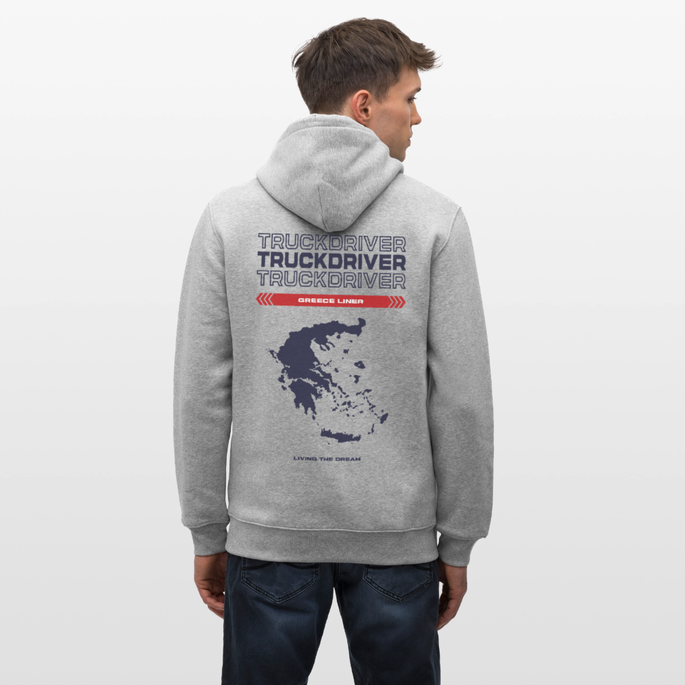 GREECE Liner - Hoodie (more colors) - heather grey