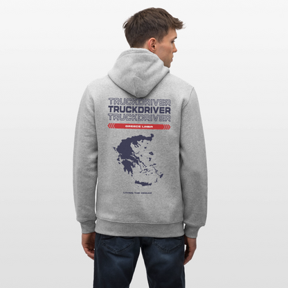 GREECE Liner - Hoodie (more colors) - heather grey