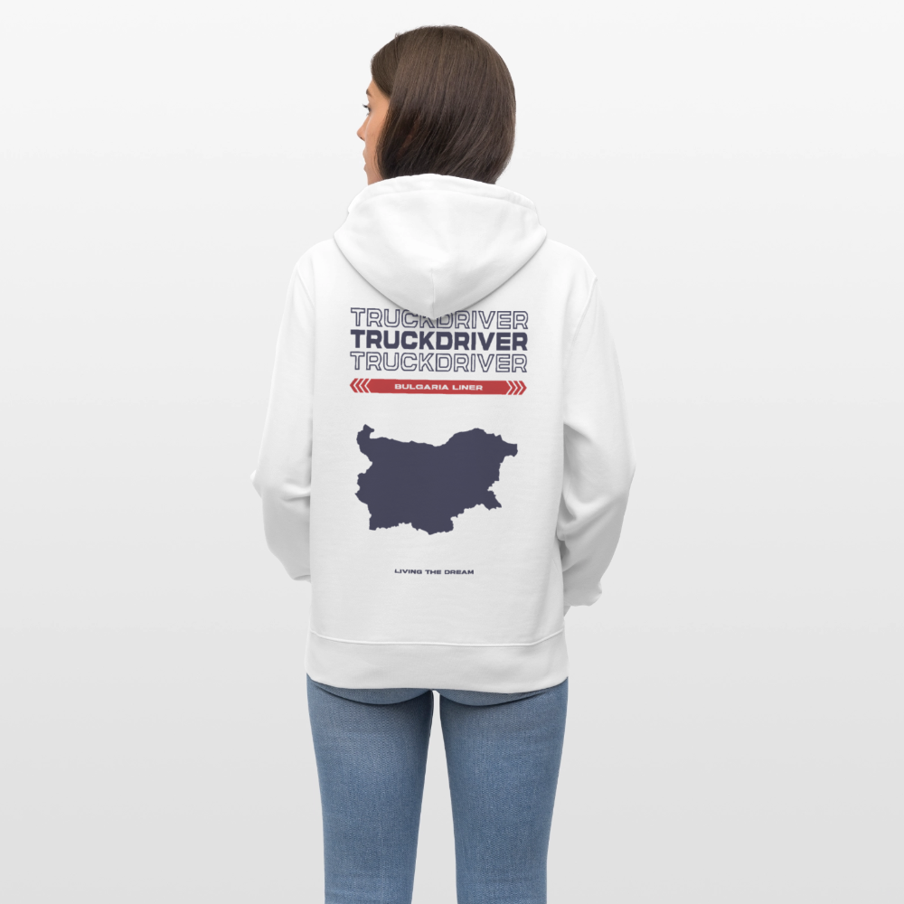 BULGARIA Liner - Hoodie (more colors) - white