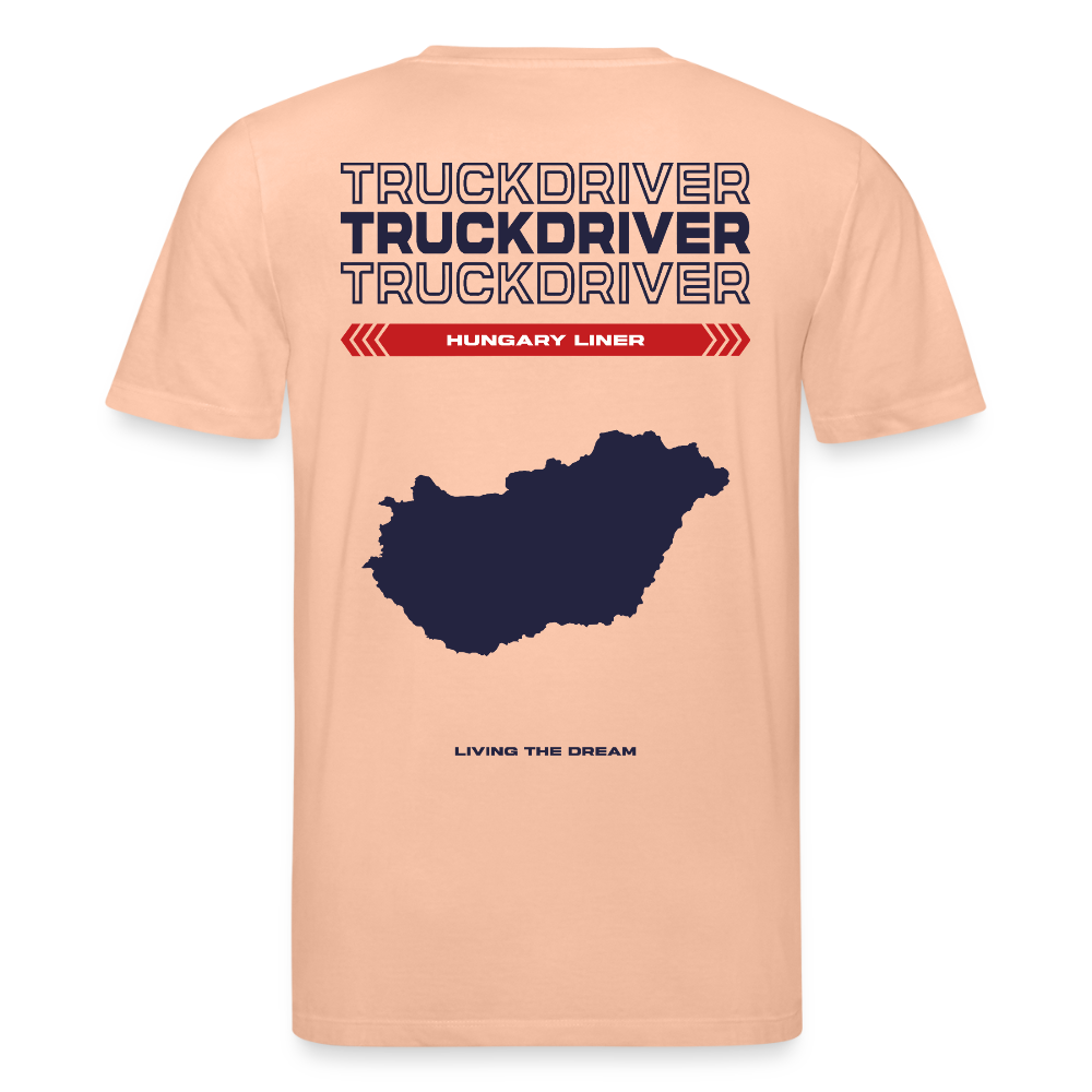 HUNGARY Liner - T-shirt (more colors) - peach
