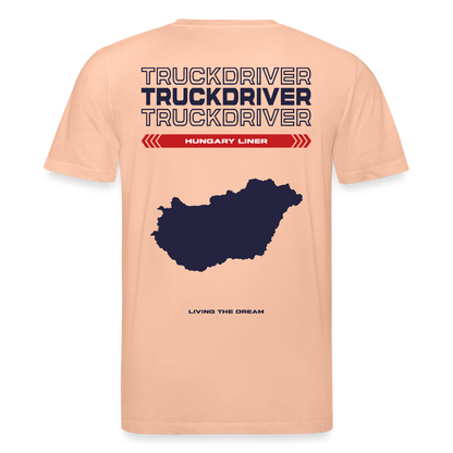 HUNGARY Liner - T-shirt (more colors) - peach