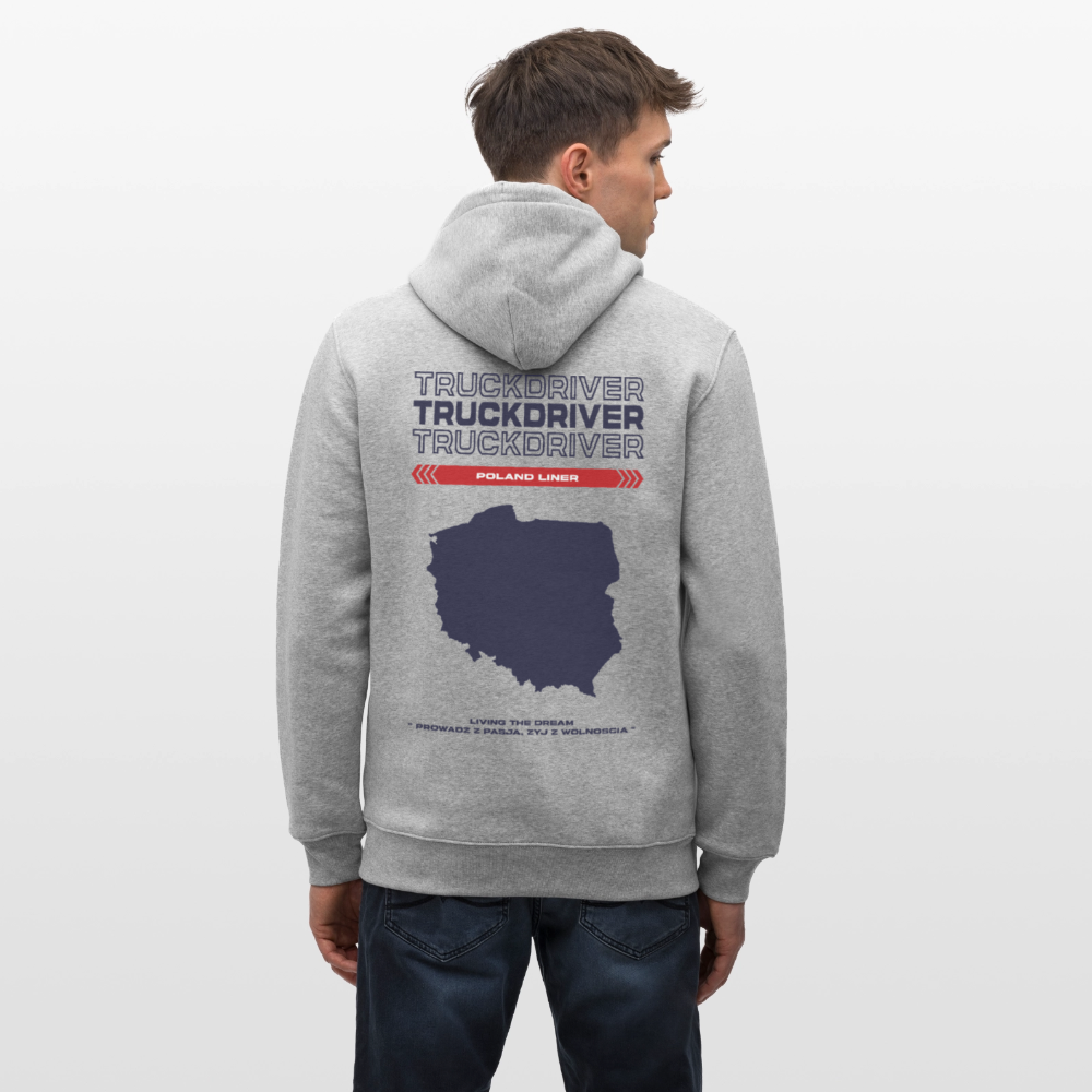 POLAND Liner - Hoodie (more colors) - heather grey