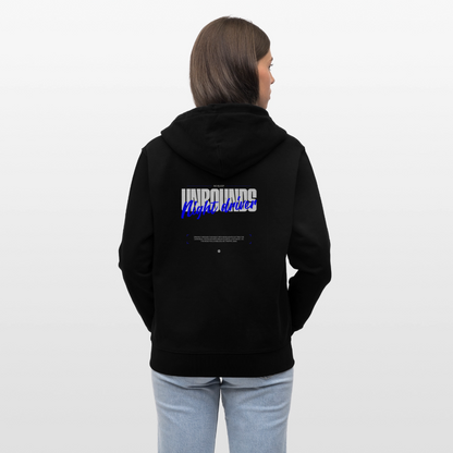 NIGHT DRIVER - Zipped Hoodie - black