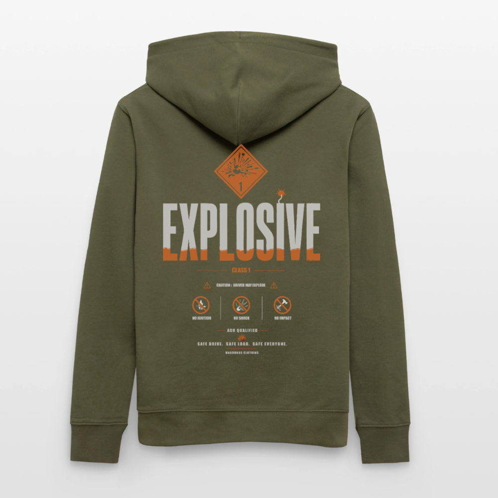 EXPLOSIVE ADR V2 - Hoodie - khaki green