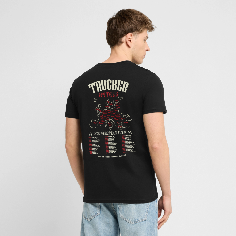 2027 - TRUCKER ON TOUR - T-SHIRT (LIMITED EDITION) - black