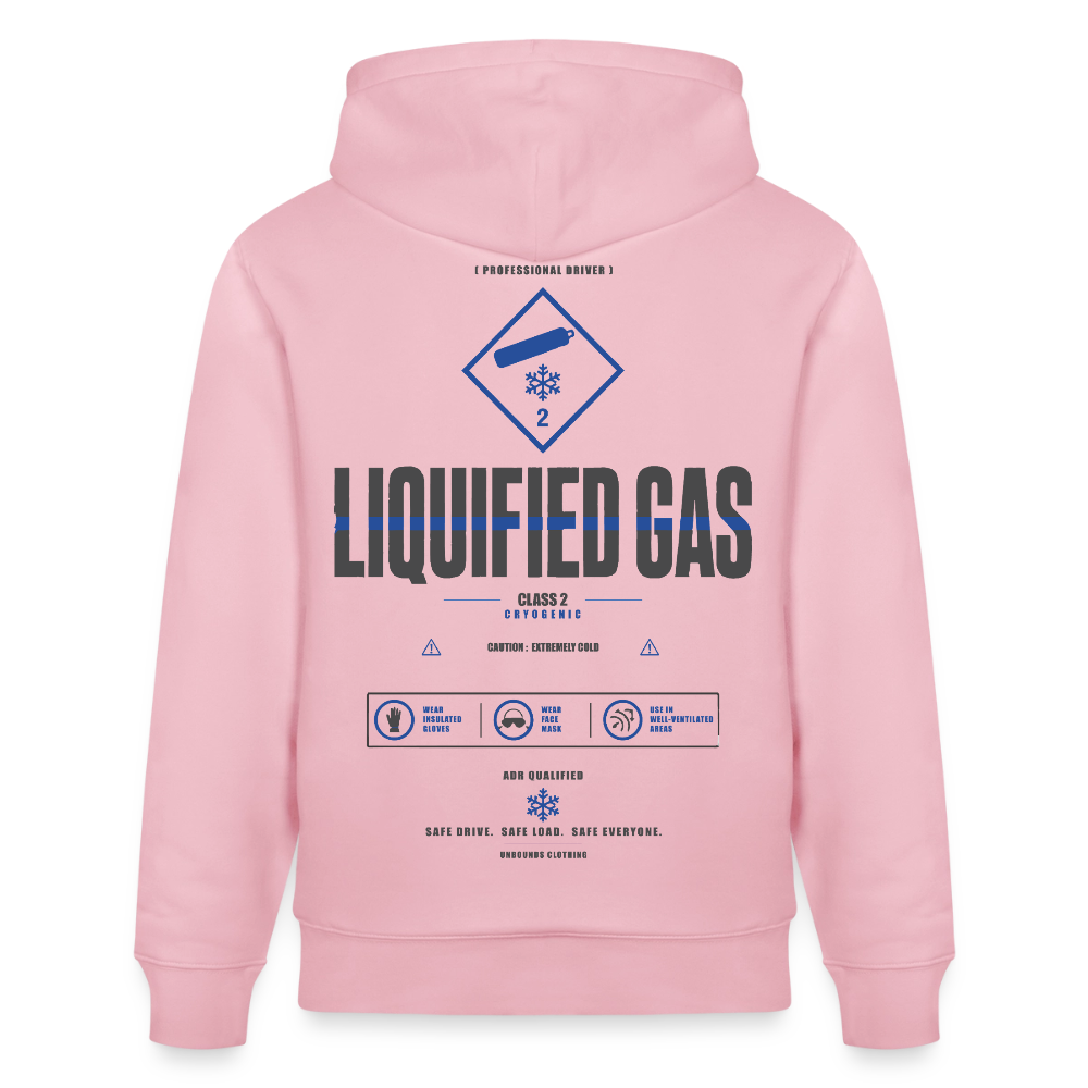 LIQUIFIED GAS ADR V2 - Hoodie - cotton pink