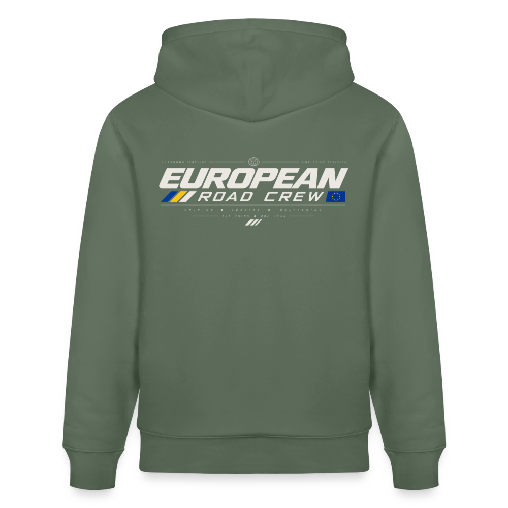 EUROPEAN ROAD CREW - Hoodie - cypress green